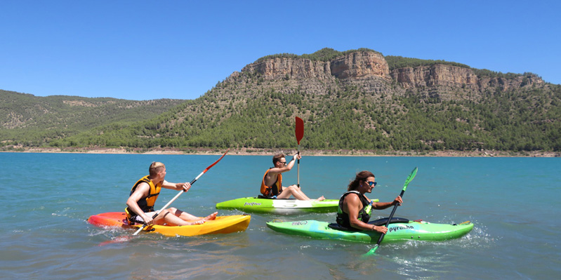 Kayak fahren