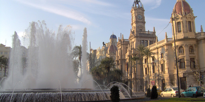 Das Rathaus Valencias