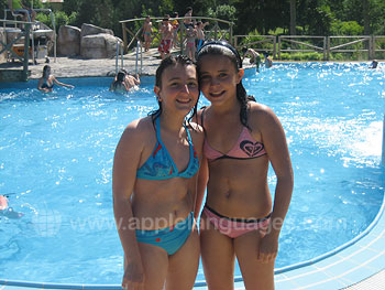 At the waterpark!
