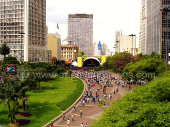 Music festival in São Paulo
