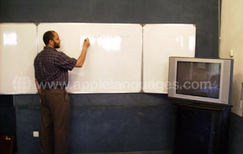 Inside a classroom at our school