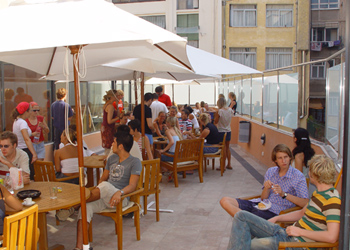 Barcelona terrace - cafeteria