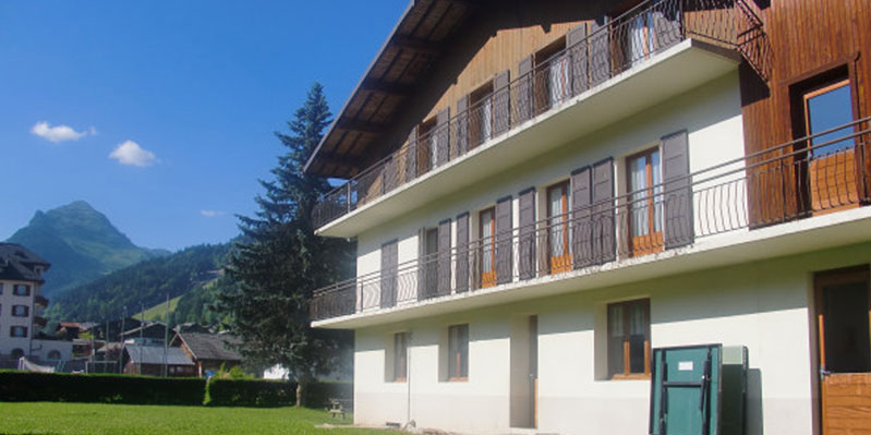 Shared self-catered chalet accommodation