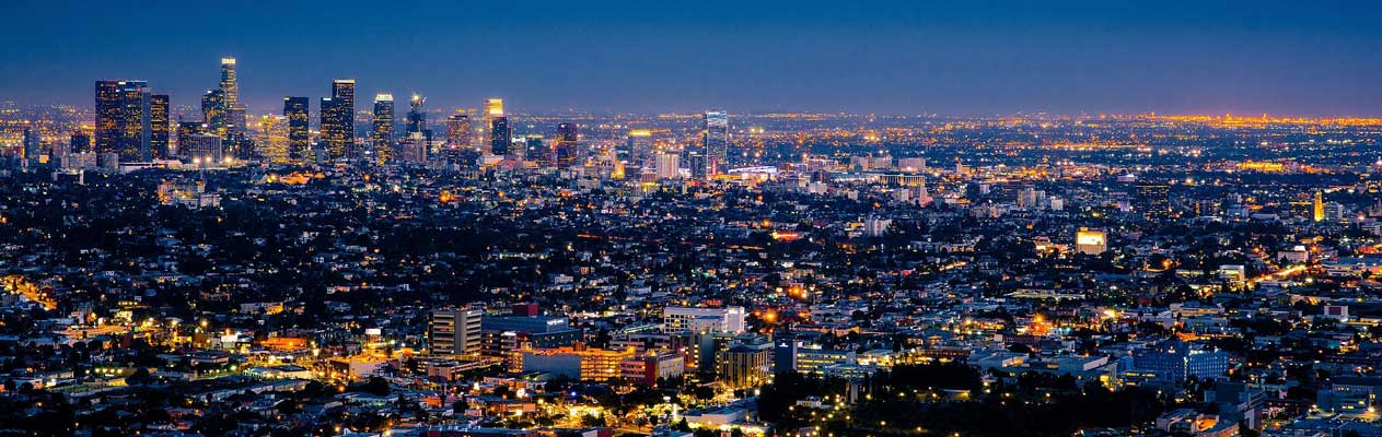 Los Angeles bei Nacht