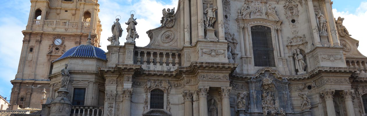 Iglesia Catedral de Santa María en Murcia, Spanien