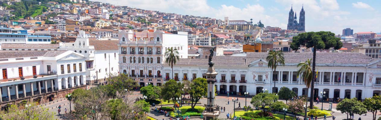Quito, Ecuadors spanischsprechende Hauptstadt