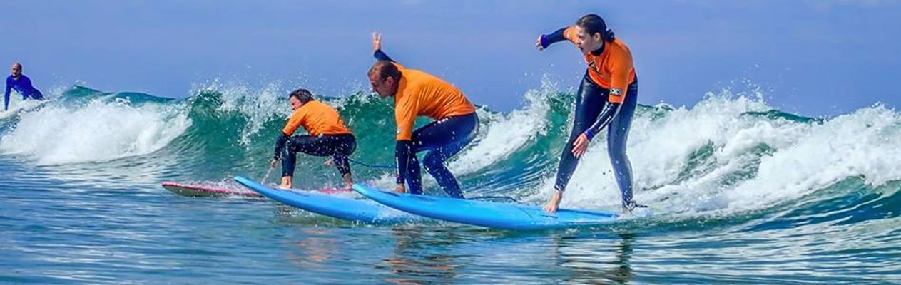 Portugiesisch und Surfen in Porto